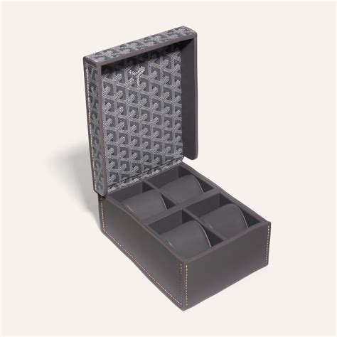 goyard 4 watch case|6 watch travelling case.